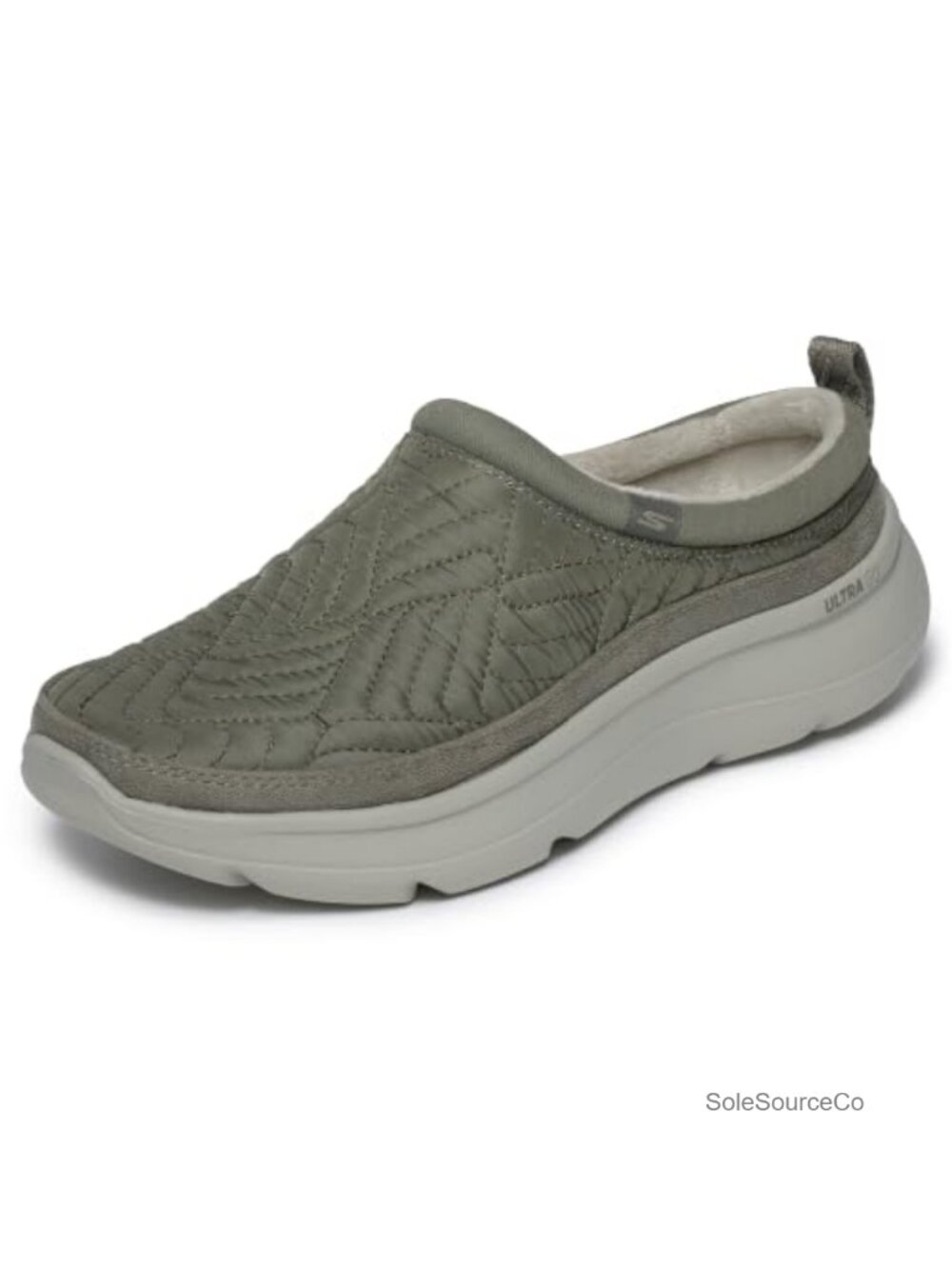 Quilted Nylon Mule Slippers for Women | Air-Cooled Goga Mat, Ultra Go, Machine